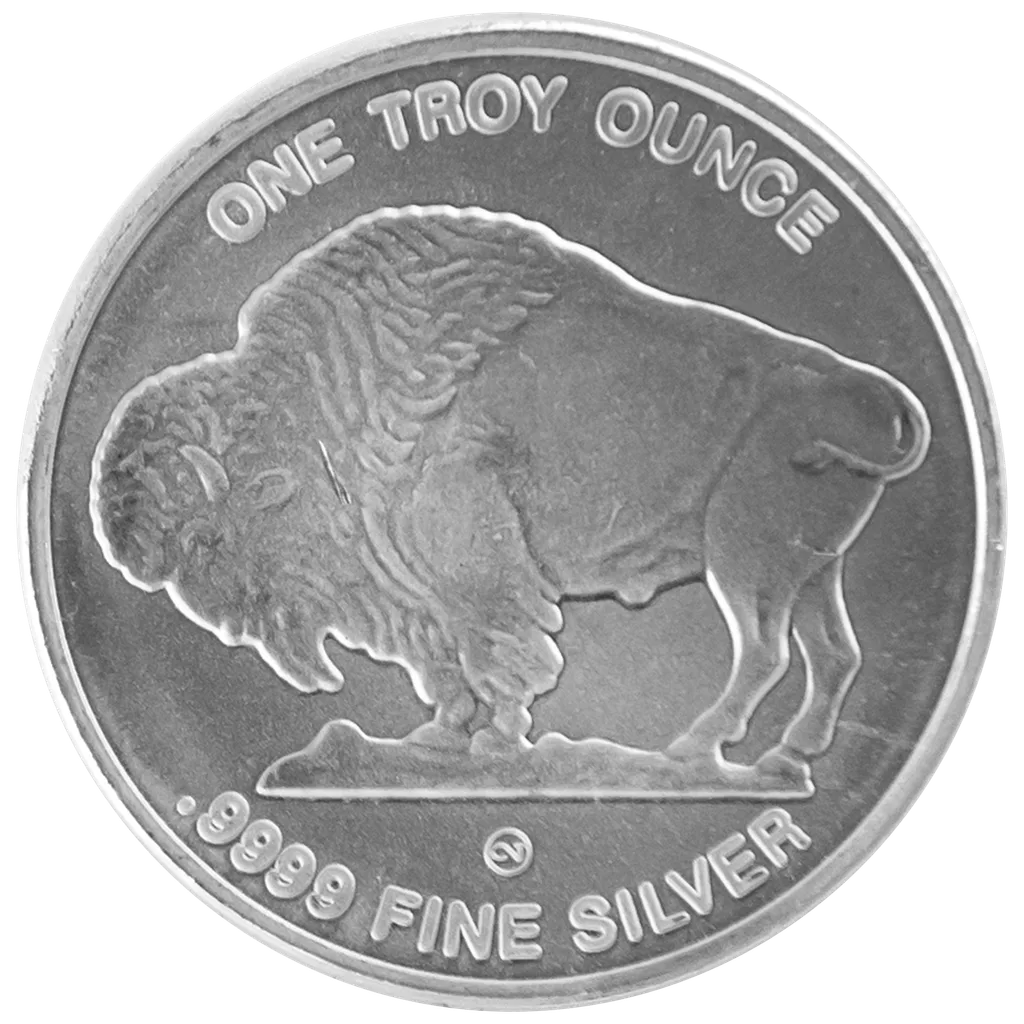 Silver 1oz Round Buffalo