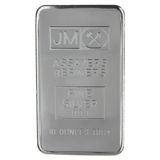 Silver 10oz Bar JM