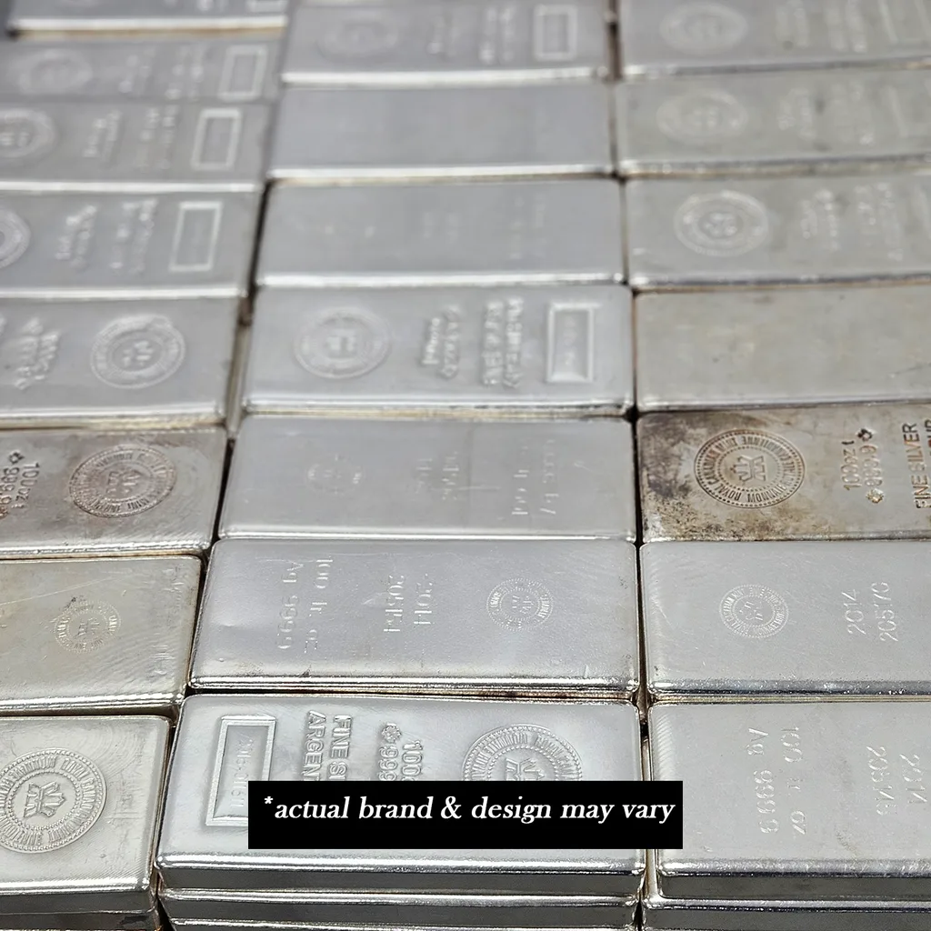 Silver 100oz Bar