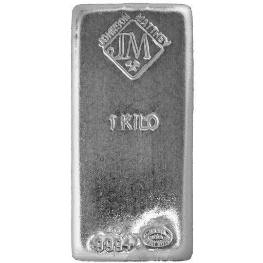 Silver Kilo Bar JM .999 Fine