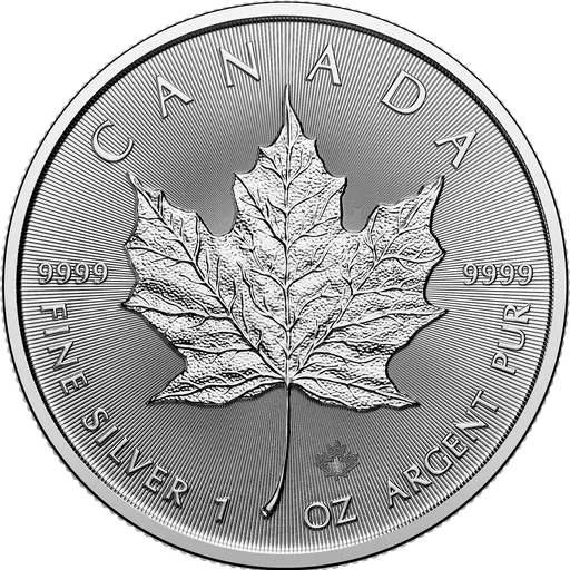 Silver 1oz Maple Leaf Mixed Years