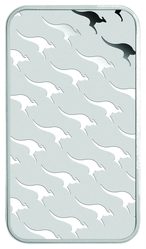 Silver 1oz Bar Kangaroo
