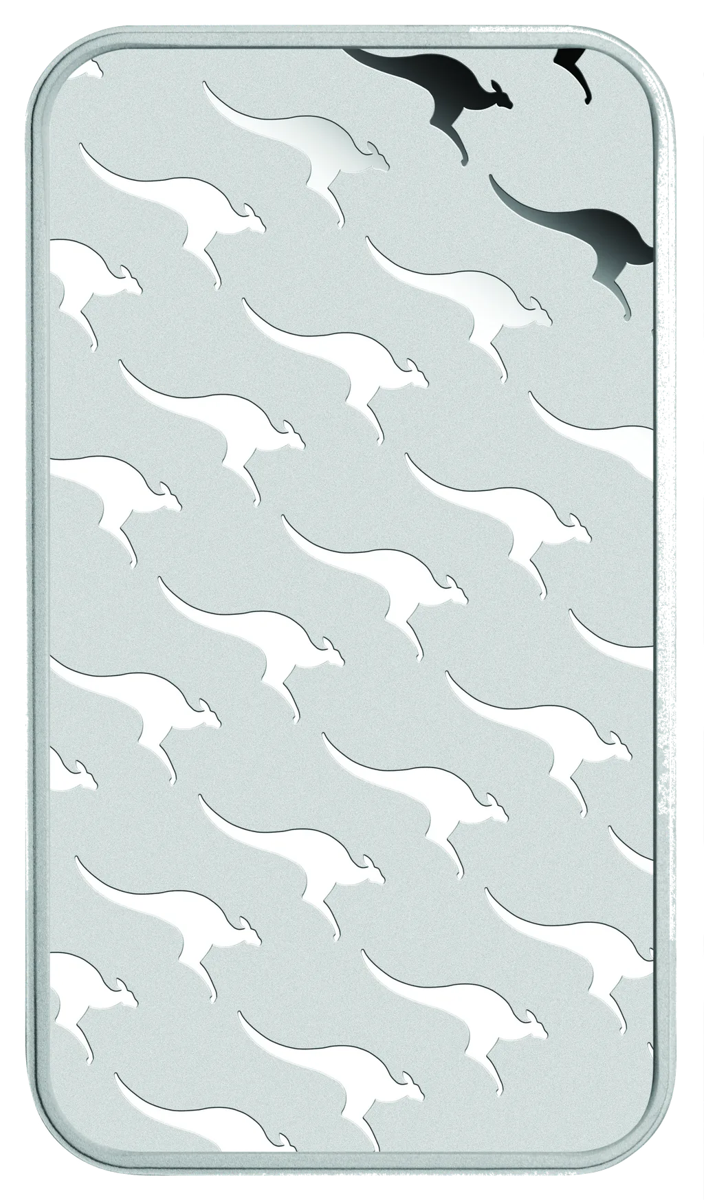 Silver 1oz Bar Kangaroo