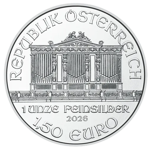 Silver 1oz Philharmonics 2026