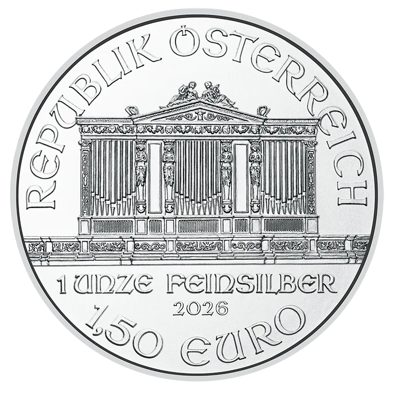 Silver 1oz Philharmonics 2026