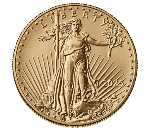 Gold 1/2oz Eagle 2025