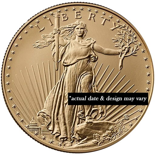 Gold 1/10oz Eagle Mixed Years
