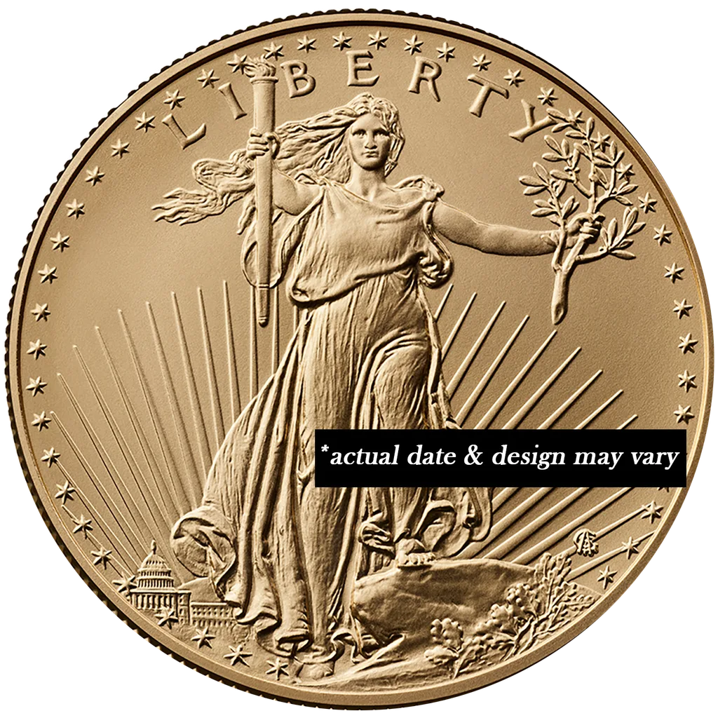Gold 1oz Eagle Mixed Years