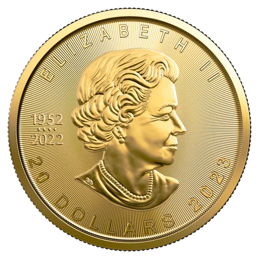 Gold 1/2oz Maple Leaf 2023