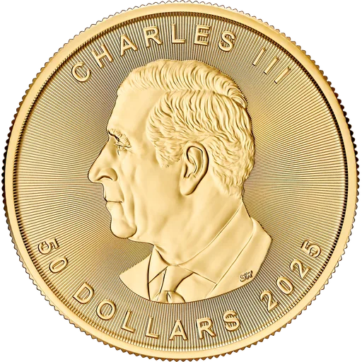 Gold 1oz Maple Leaf 2025