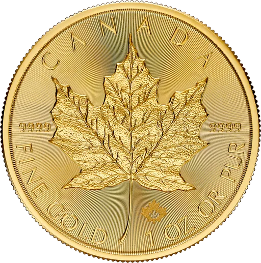 Gold 1oz Maple Leaf .9999 Fine