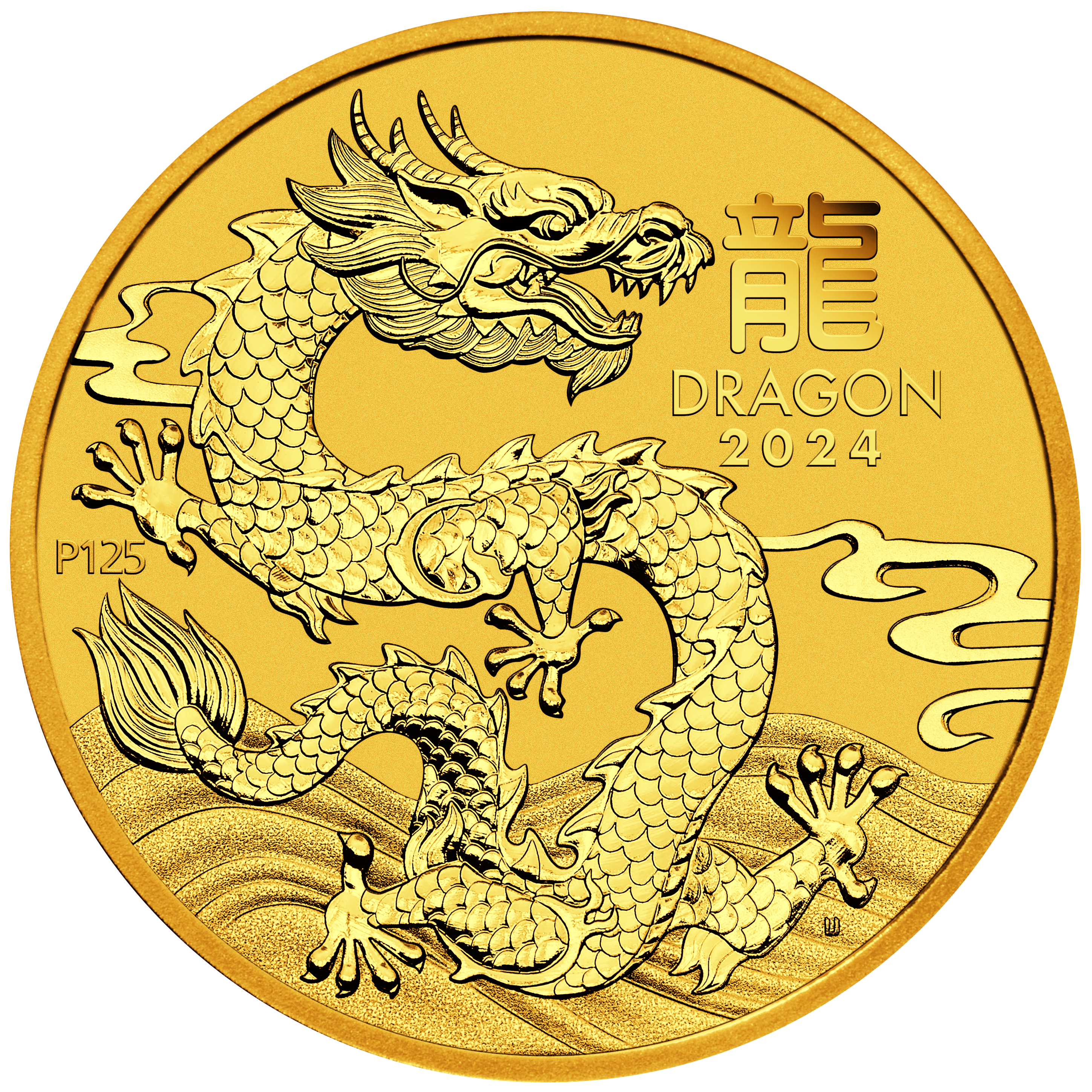 Gold 10oz Perth Lunar Dragon 2024