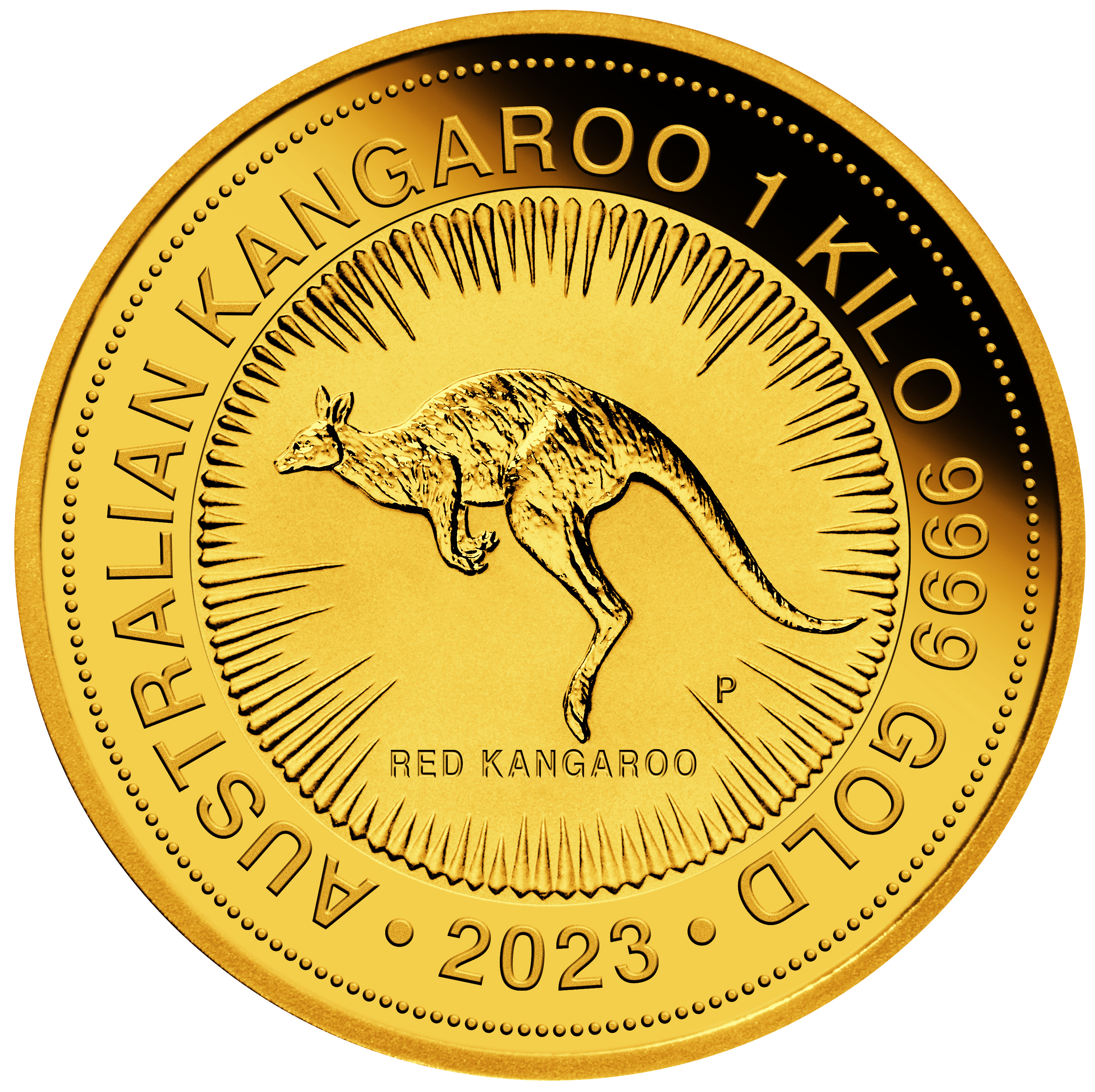 Gold Kilo Kangaroo 2023